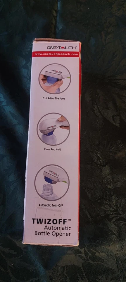 One Touch Twizoff Electrónico Automático Abridor de Tapa de Botella/Rompedor de Sello Universal Foto 3 de 4