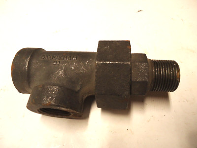 STOCKHAM 3/4'' STEEL THREADED TEE UNION MALE 3/4'' 300 (SC6354)