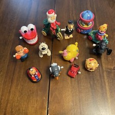 Vintage Lot of 12 Wind Up Toys See All Pics