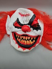 Mario Chiodo Studios Scary Horror Clown Halloween Mask 2007 Seasonal Visions