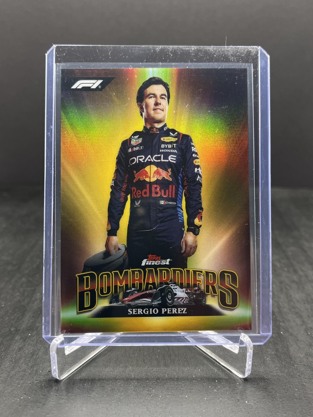 2024 Topps Finest Formula 1 F1 Sergio Perez Bombardiers SP #BB-2
