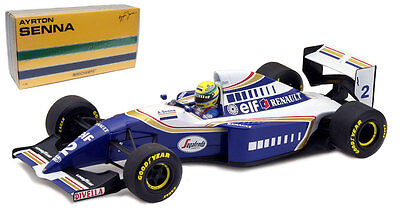 MINICHAMPS FORMULE 1 WILLIAMS RENAULT fw16 Ayrton Senna #2 1994 1:18 Neuf dans sa boîte * 