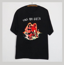 Thee Oh Sees Black Tour Gift Unisex Tee Adult Cotton Shirt All Size #34