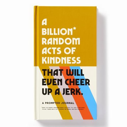 Billion Random Acts of Kindness Prompted Journal by Galison and Brass Monkey ...