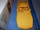 AMT, 1:25 1992 Corvette Dealer Promo Model Car, Nice Yellow and Box,Nice Car!! — photo 1