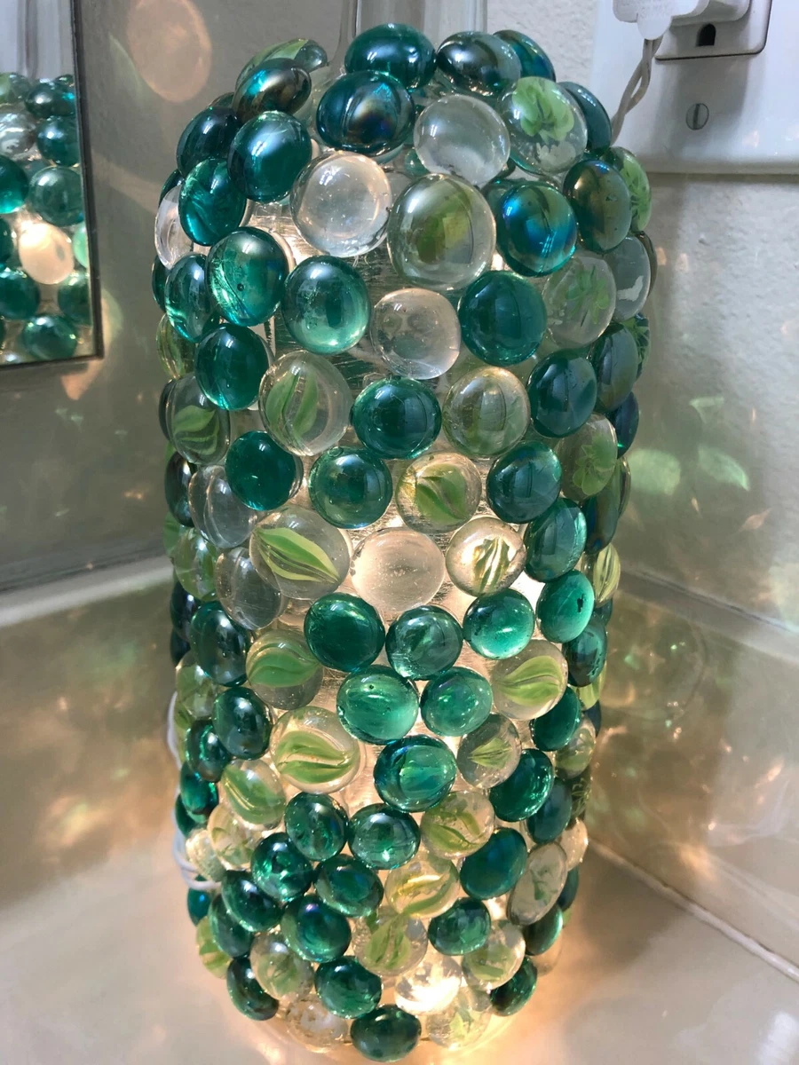 Glass gem lamp online