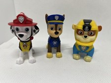 Paw Patrol Pups Marshall, Chase,  Rubble