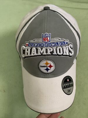 PITTSBURGH Steelers NFL Super Bowl XL Champions Hat Cap 40th Anniversary  Reebok