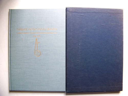 **SIGNED Ltd. Ed. GREAT & GOOD BOOKS: THE LIMITED EDITIONS CLUB BIBLIOGRAPHY - Picture 2 of 10