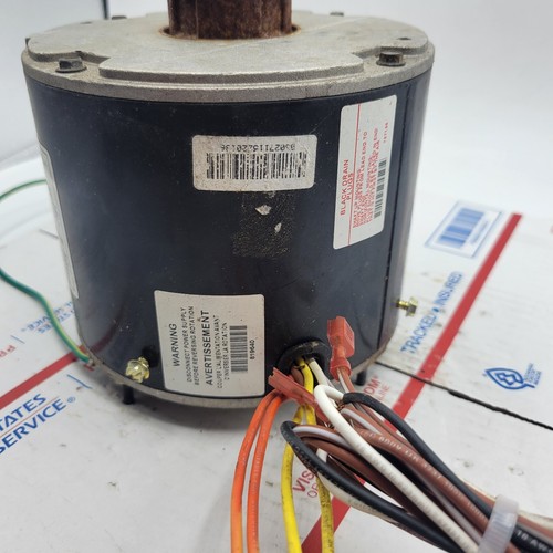 Lennox First Choice 19L18 K55HXUKS-1179 Condenser Fan Motor, 1/4 HP 1075 RPM - Picture 6 of 10