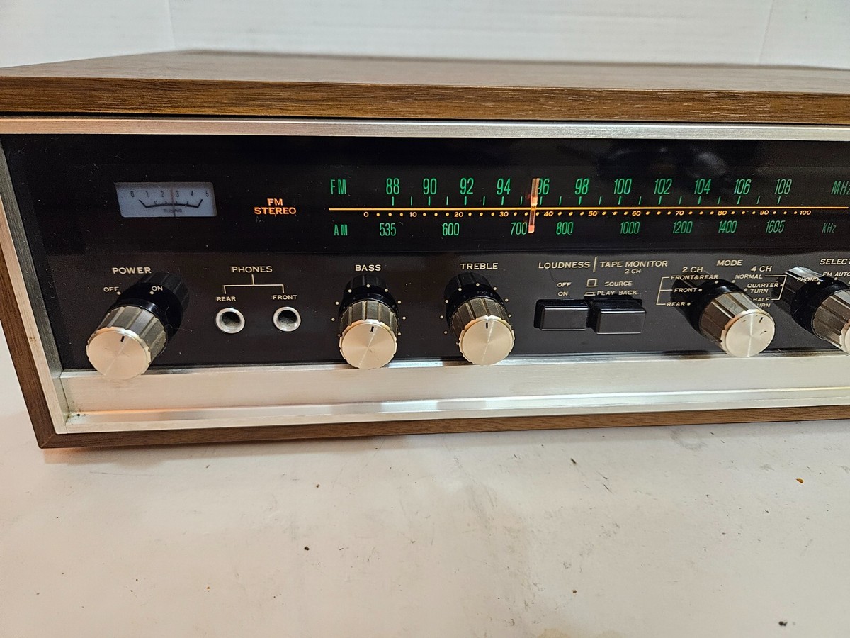 Vintage SANSUI QR-1500 Quadraphonic/Stereo AM-FM Receiver – Tested