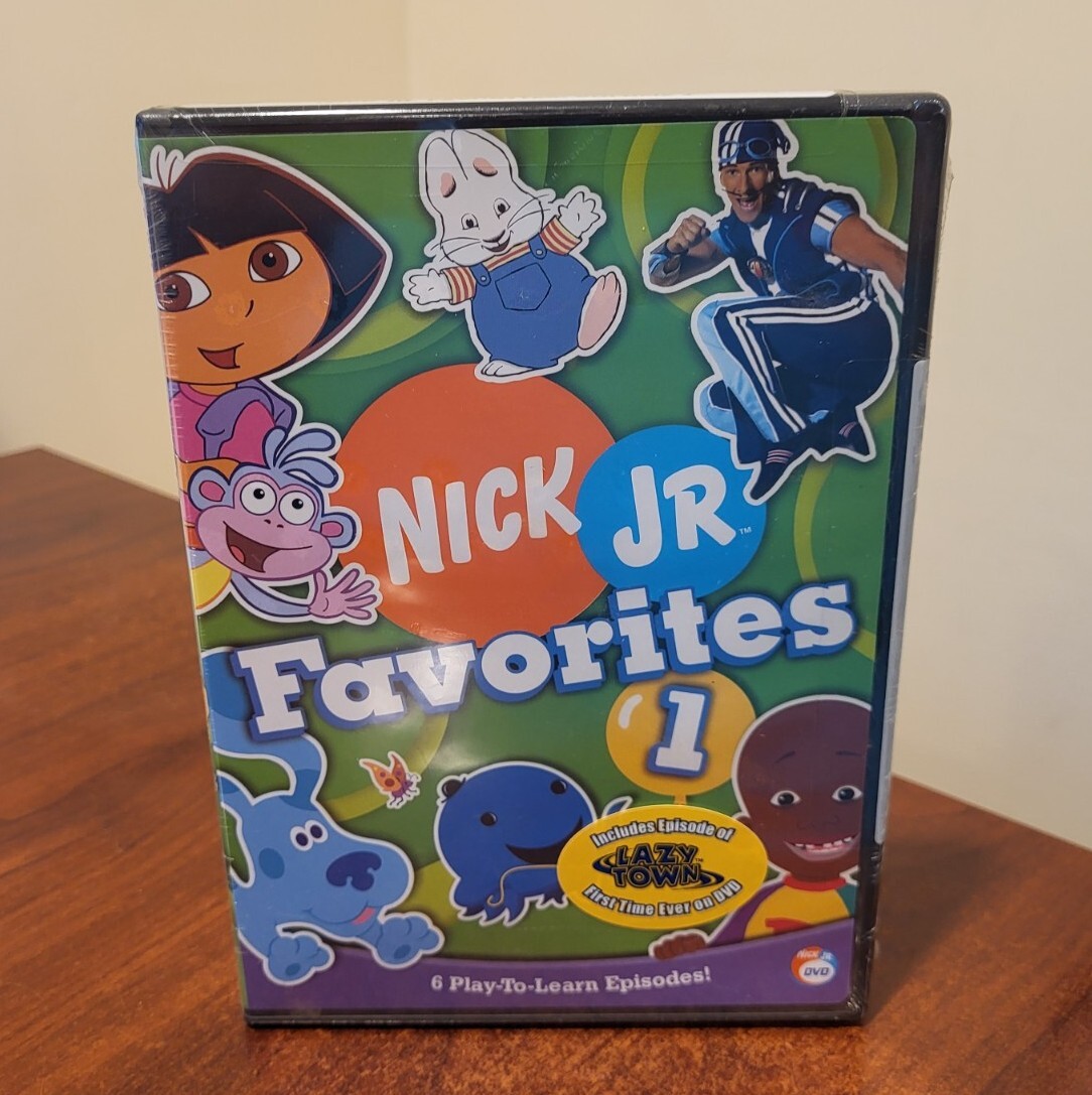 NICK JR FAVORITES 1 New Sealed DVD Viacom | Grelly USA