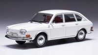 Ixo 1/43 Vw 411 Le 1970 Weiss Modellbau Statisches Modell Diecast
