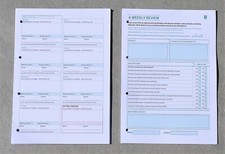Safer Food Better Business 1 Yr Diary Hole Punched Daily & 4 Weekly Refill Pages