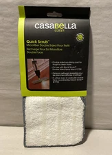 Casabella Quick Scrub Microfiber Double-Sided Floor Spray Mop #17700 Refill