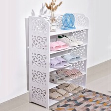 Shoes Storage Shelf 5-Tier Fashionable Shoe Rack Organizer Holder Home Bedroom