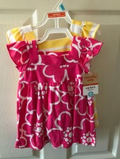 NWT Carter's Baby Girl 6 Months Dresses 2-Pack  1 Diaper Cover