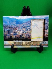 2021 Goodwin Champions World Traveler Map Relic #WT-283 La Paz, Bolivia