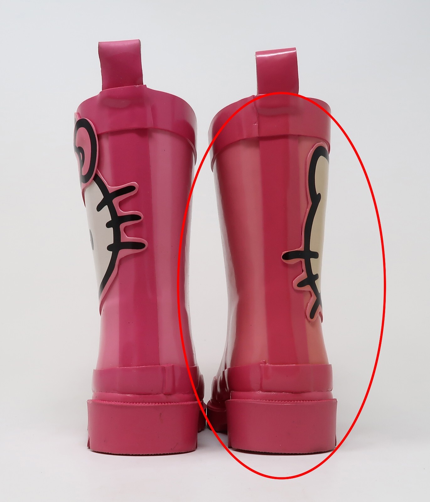 Hello Kitty Yvette Pink Toddler Size 5 Rain Boots GD9070 3491 eBay
