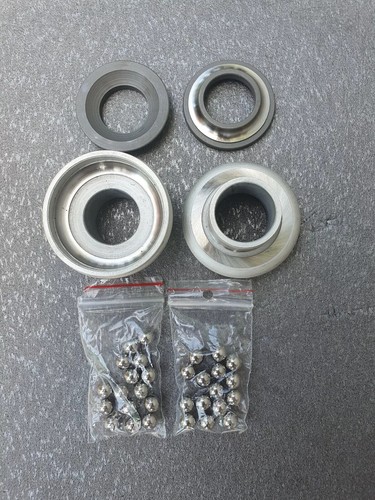 Harley WL WLA WLC WLD Flathead Frame Head Cups + Balls Set 2752-30 2756-39A