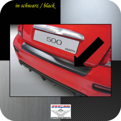 Original RGM Ladekantenschutz ABS schwarz Fiat 500 nur Abarth ab Baujahr 4.2016-