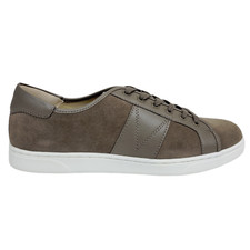 Vionic Mens 9 10 11 12 Jerome Suede Sneaker Shoes Taupe Brown
