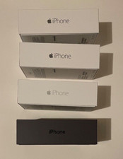 Lot of 4 Original iPhone 6 and iPhone 8 boxes only with original inserts