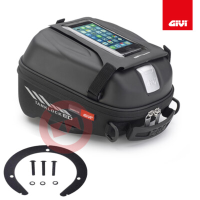 GIVI ST605B Tank Bag + BF34 Flange For BENELLI Leoncino 500 2017-2021