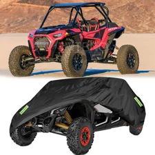 UTV Utility Vehicle Storage Cover Waterproof Outdoor For Polaris RZR XP Turbo S