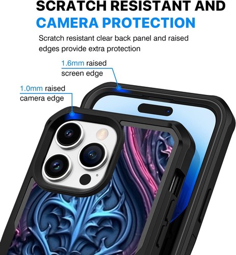 Victorian gothic pattern Anti wear Case For Samsung A15 A16 S23 S24 S25 Ultra FE - 第 8/25 張圖片