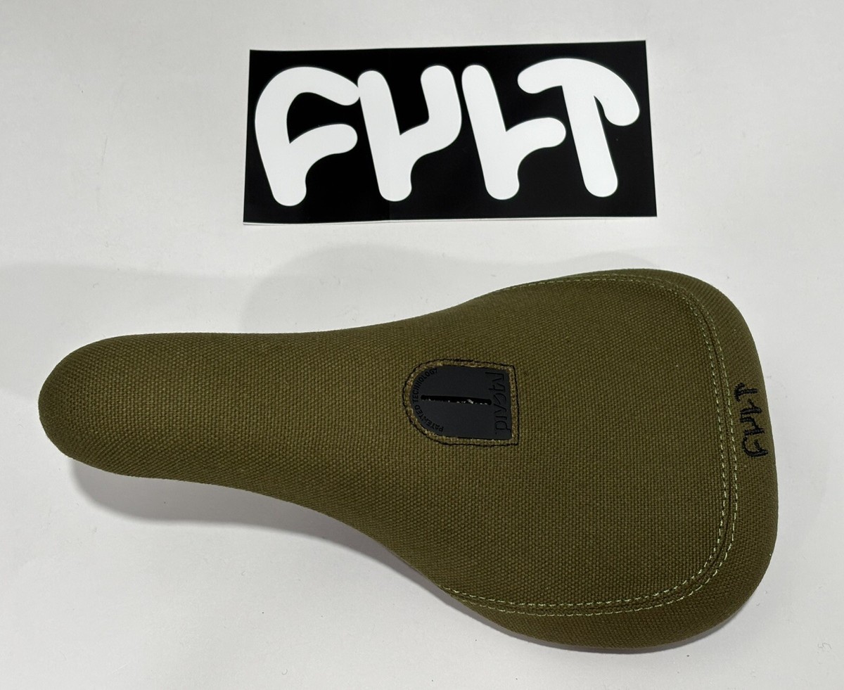 CULT BMX PRO BICYCLE PIVOTAL SEAT GREEN SLIM | eBay