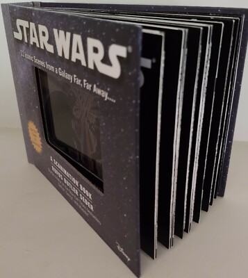 New Disney Star Wars A Scanimation Book Rufus Butler Seder Iconic