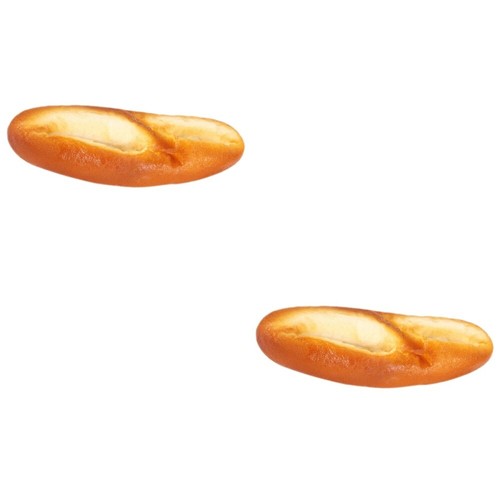2pcs Bread Model Fake Bread Decoration Simulation Realistic Bread Model - Zdjęcie 6 z 12
