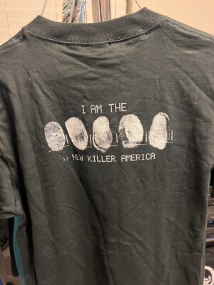 Vintage 90s Skrape Grunge Rock New Killer American Tour Band Shirt