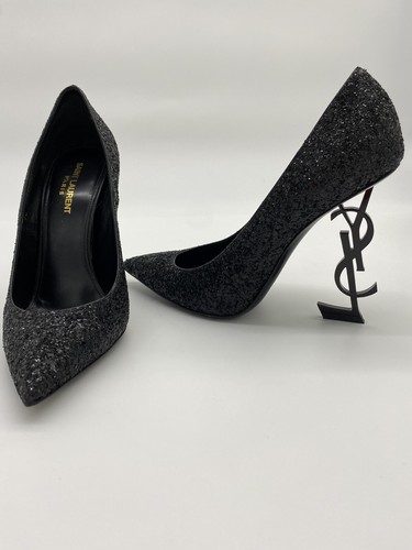 Saint Laurent Opyum 110 Black Glitter 