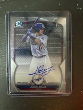 2023 Bowman Chrome Jesus Galiz Auto Dodgers