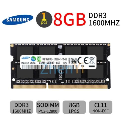 Samsung 16GB 8GB 4GB DDR3 1600MHz PC3-12800S SODIMM 204Pin Laptop Memory LOT BK - Picture 15 of 15