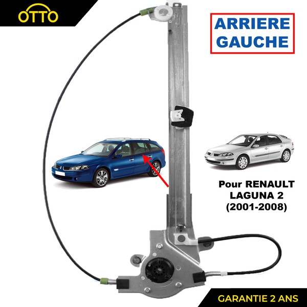 Leistungsmechanismus FüR LèVe Vitre Hinten Links FüR Renault Laguna 2-image