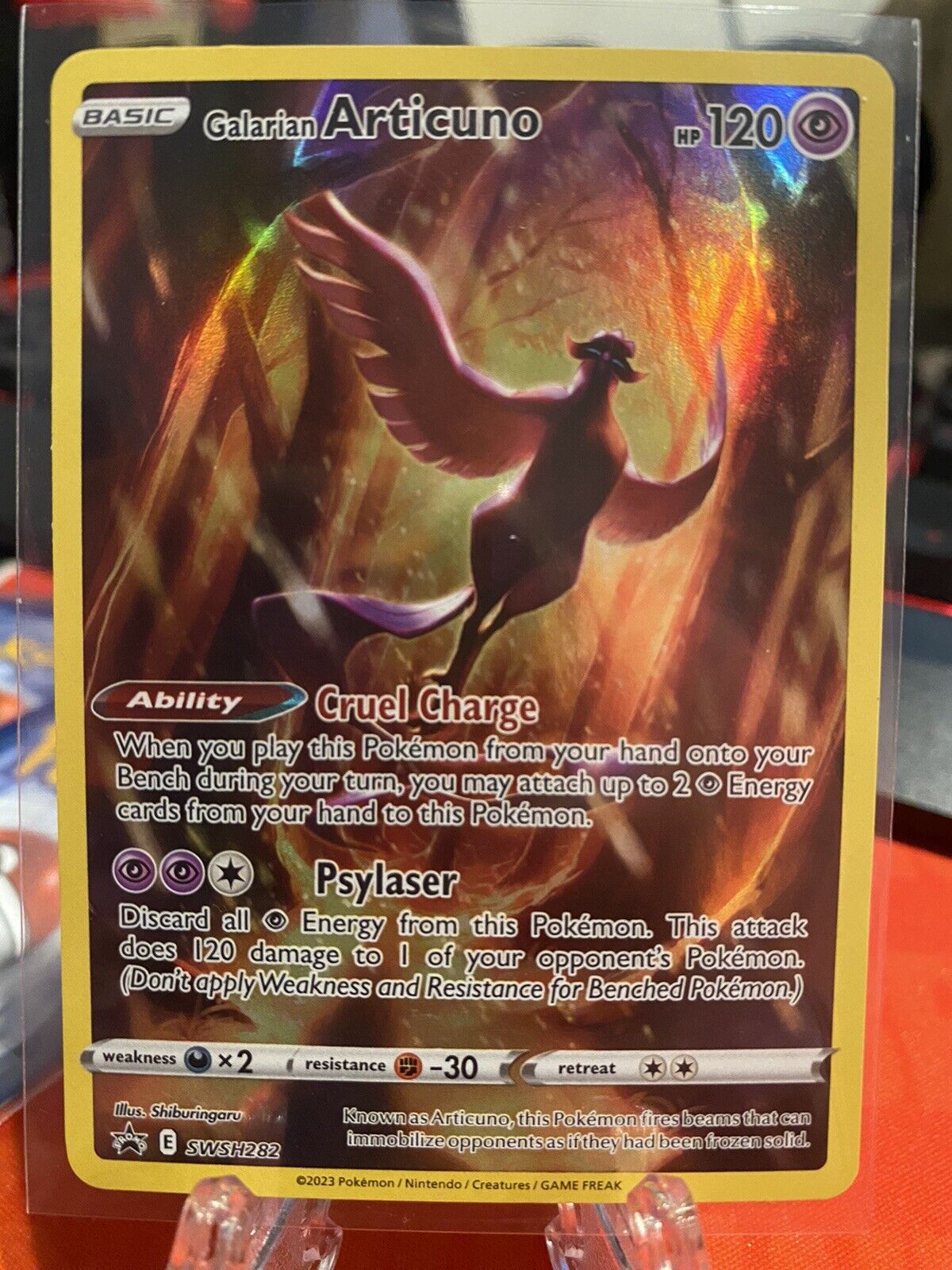 Articuno de Galar, Cartas promocionais