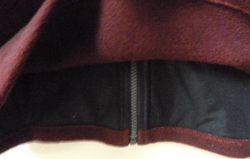 Ibex women's size L Maroon vest 100% wool full zip side pockets - Picture 6 of 11