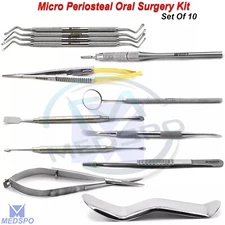 Dental Micro Oral Surgery Kit Implantology Dental Surgery Dentists Instruments