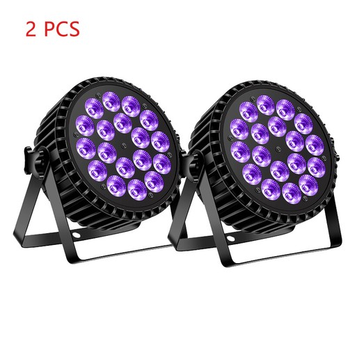 8Stk 270W LED Par Strahler RGB 18 LED Scheinwerfer DMX Bühnenlicht DJ Partylicht - Bild 23 von 36