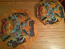 VINTAGE1967 SPRINGBOK JIGSAW PUZZLE OCTAGON RACE-A-BOUTS MISSING ONE PIECE