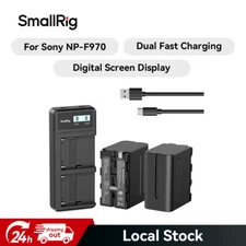 SmallRig Battery Charger Set 7800mAh for Sony NP-F970/NP-F750/NP-F550 for Sony 