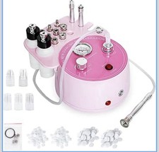 Diamond Microdermabrasion Machine Professional Plus, 3 in 1 Pink 