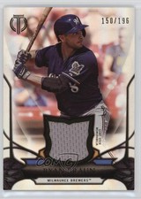 2016 Topps Tribute Tribute Relics 150/196 Ryan Braun #TR-RB 1j0u