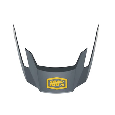 Helm-Zubehör 100% Altec 2020 V2 Ersatzvisier XS/S und L/XL - Grau