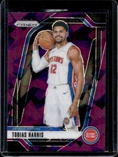 2024-25 Panini Prizm Tobias Harris Purple Ice #/149 Pistons