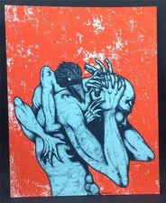 STRESS/SAINTVITUS SCREEN PRINT BY JERMAINE ROGERS