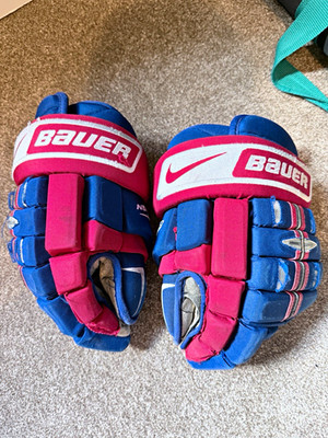 Nike Bauer Pro 4 Rolls 14'' (36 cm) Blue Red White